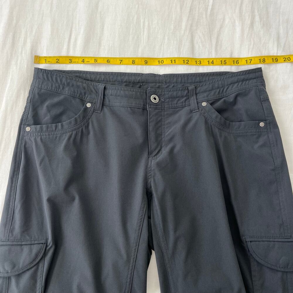 Kuhl Women’s Freeflex Roll-Up Pant in Dark Gray Koal Coal Size 14 - Picture 7 of 15